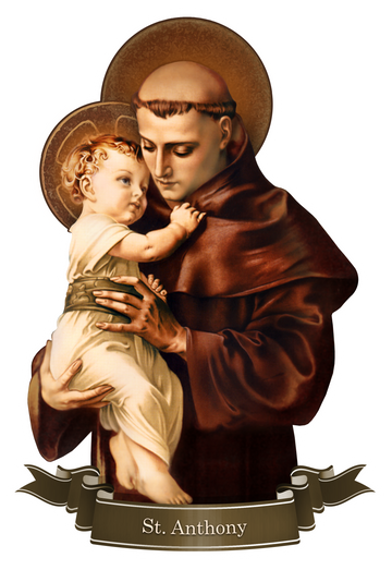 St. Anthony of Padua Decal – Devout Decals